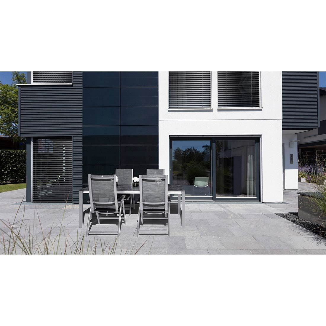 Kettler Cubic Ausziehtisch 210/270/330x95 cm Aluminium/HPL