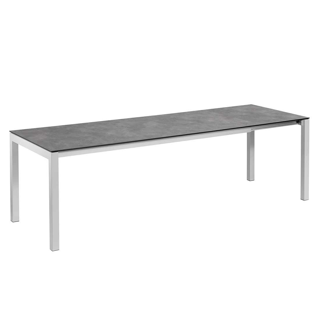 Kettler Cubic Ausziehtisch 210/270/330x95 cm Aluminium/HPL