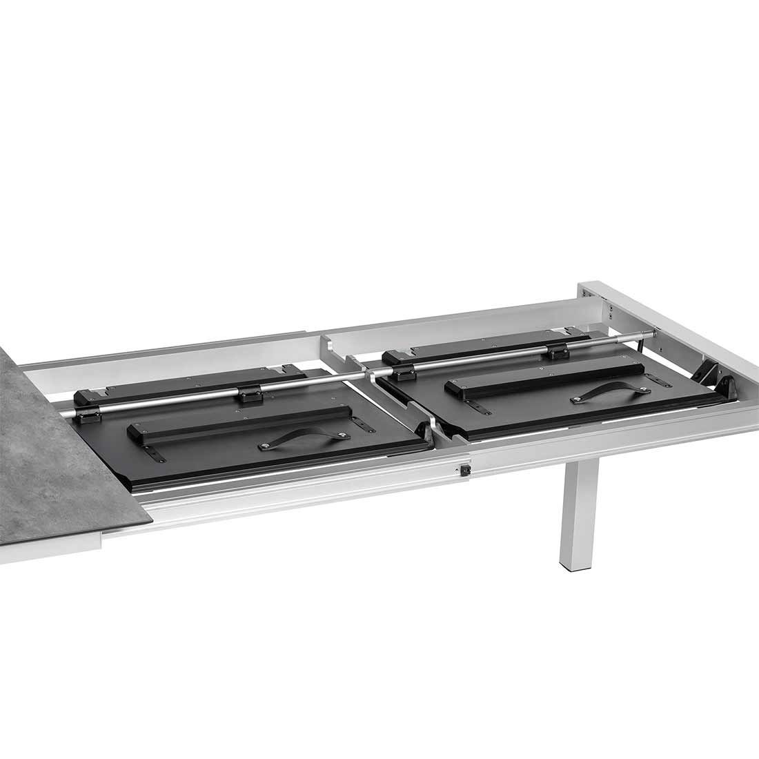 Kettler Cubic Ausziehtisch 210/270/330x95 cm Aluminium/HPL
