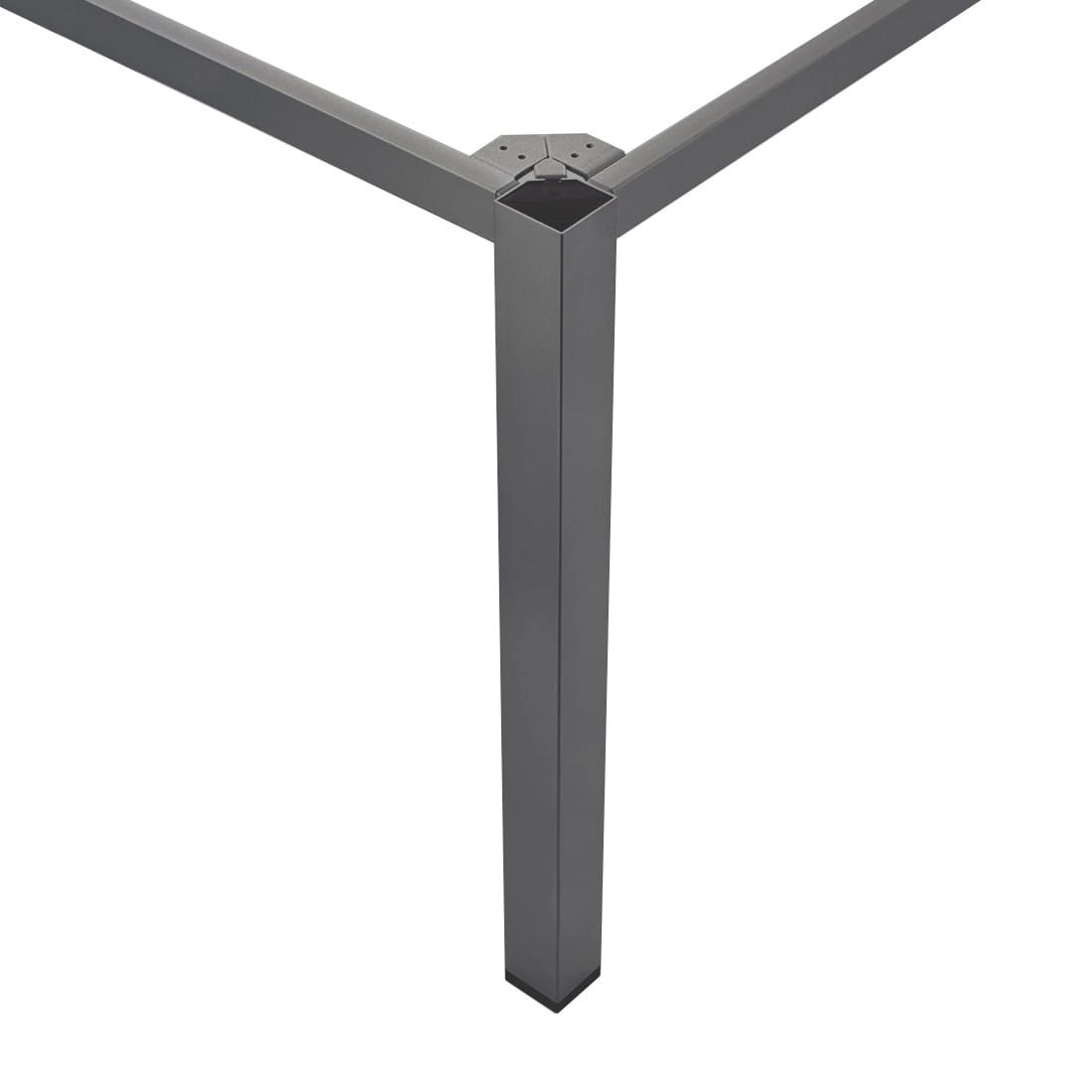 OUTLIV. Julia Gartenmöbel-Set M (4 Plätze) mit Kettler Cubic Tisch 160x95cm