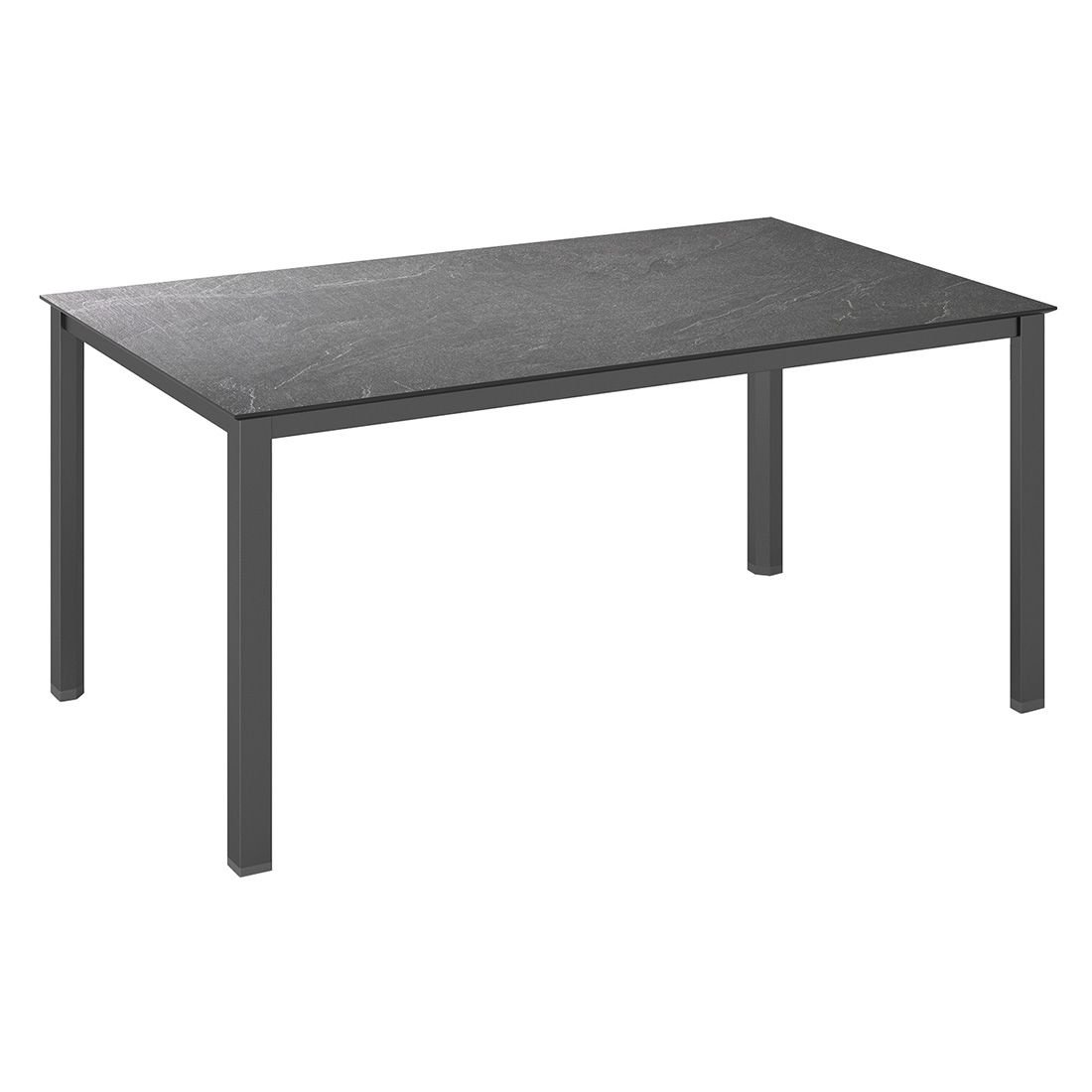 Kettler Cubic Gartentisch 140x70cm Aluminium/HPL