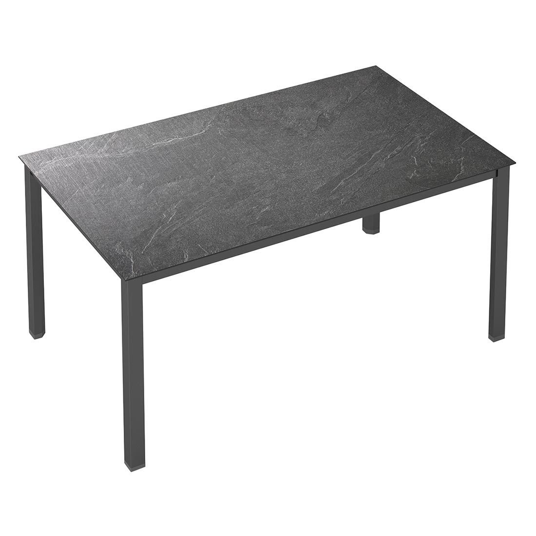 Kettler Cubic Gartentisch 140x70cm Aluminium/HPL