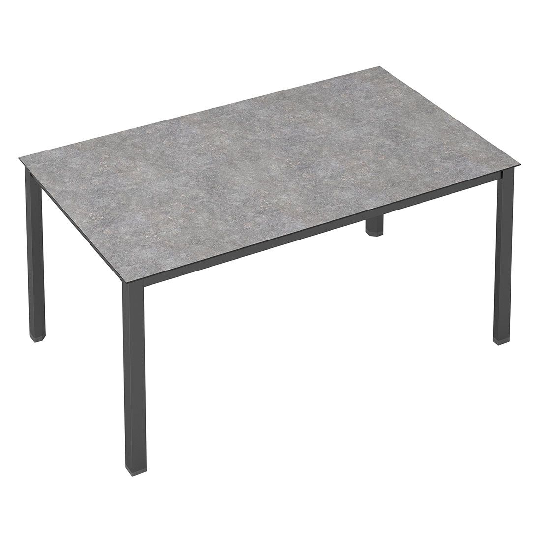 Kettler Cubic Gartentisch 140x70cm Aluminium/HPL