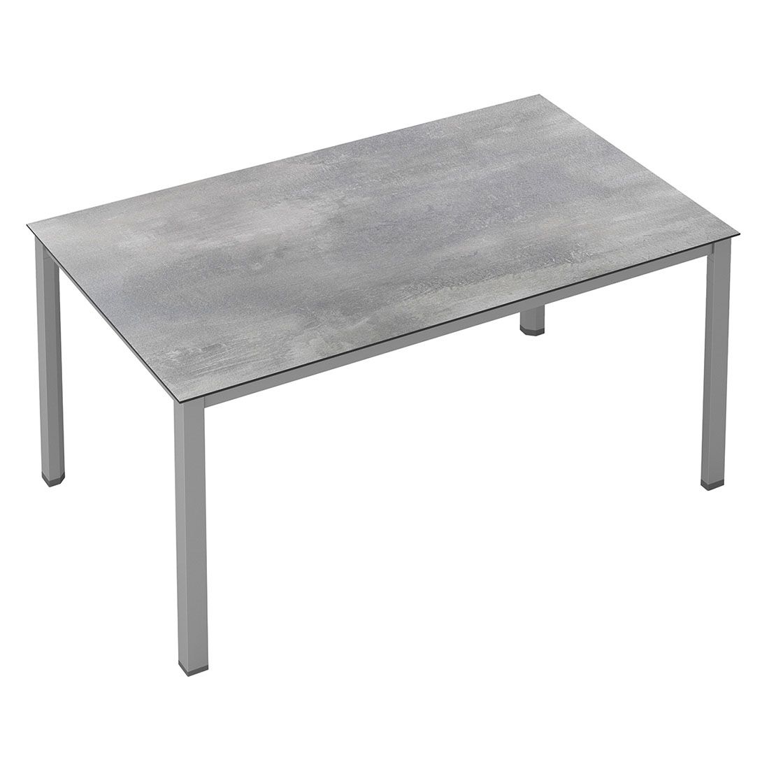Kettler Cubic Gartentisch 160x95 cm Aluminium/HPL
