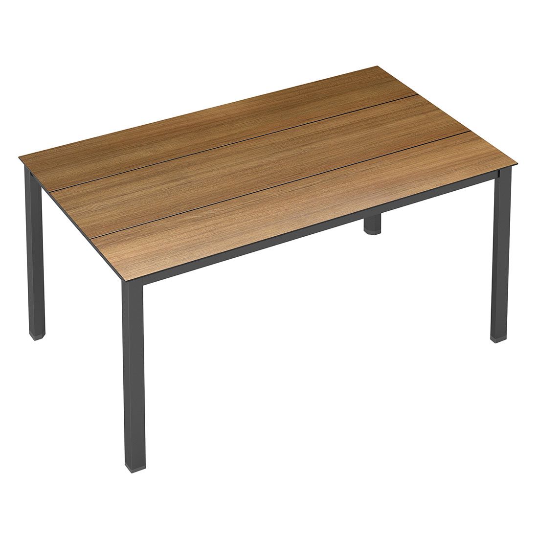 Kettler Cubic Gartentisch 160x95 cm Aluminium/HPL