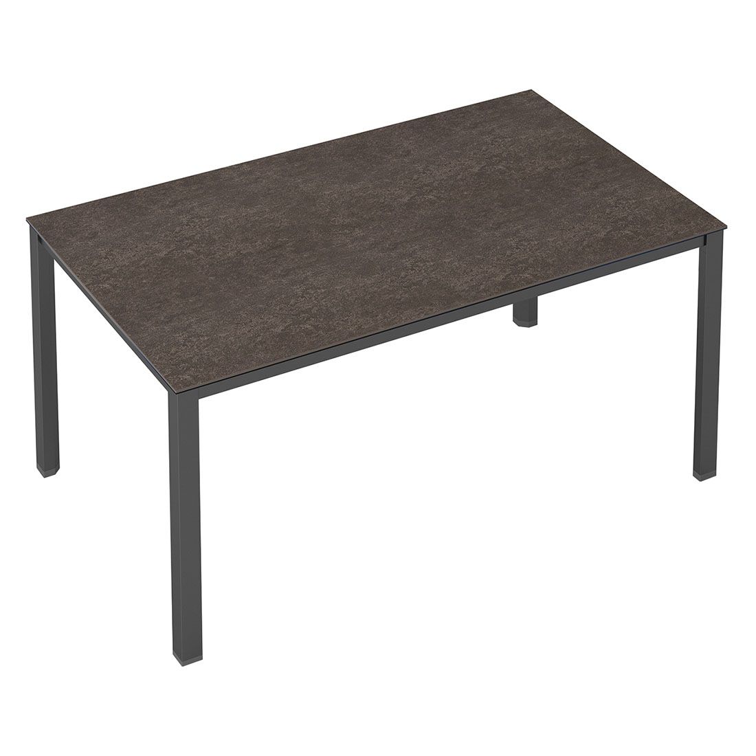 Kettler Cubic Gartentisch 160x95 cm Aluminium/Glaskeramik