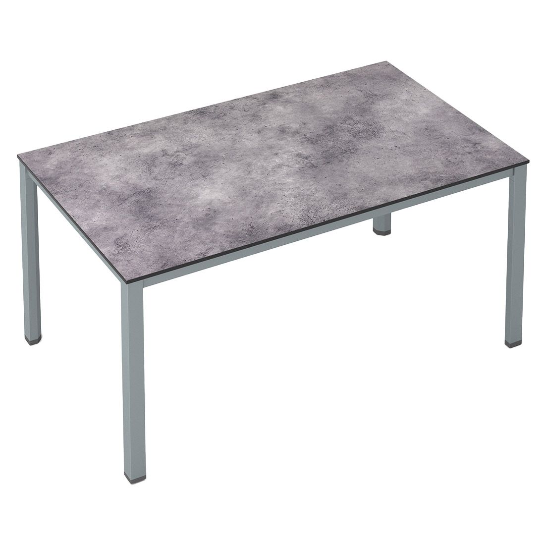 Kettler Cubic Gartentisch 160x95cm Aluminium/HPL