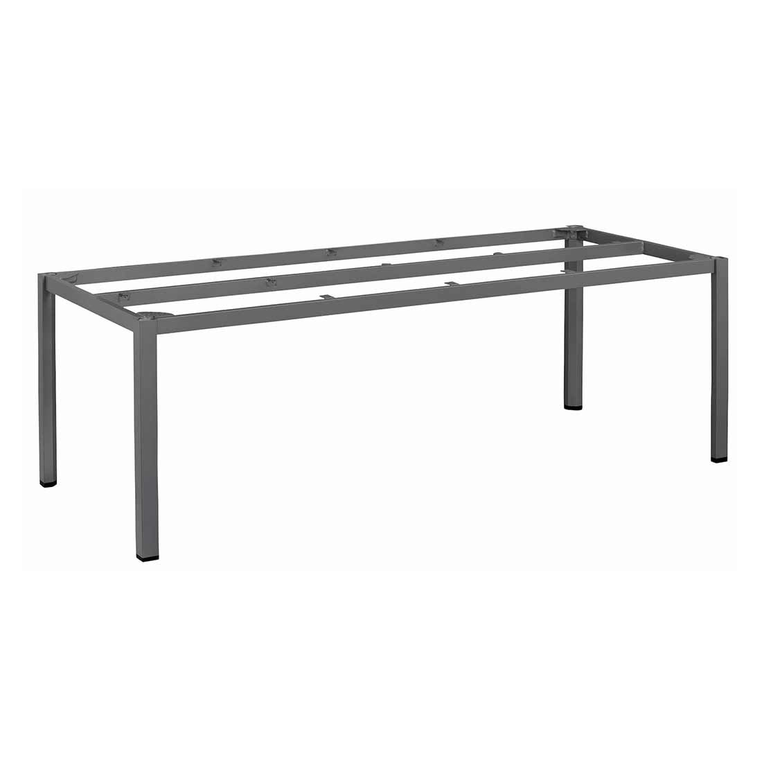 Kettler Cubic Gartentisch-Gestell 220x95 cm Aluminium