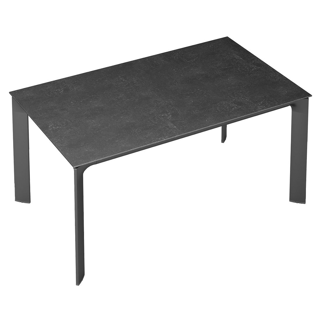 Kettler Diamond Gartentisch 140x70cm Alu/Keramik-Glas
