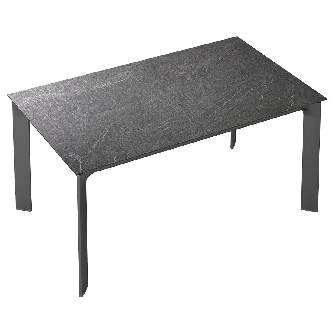 Kettler Diamond Gartentisch 140x70cm Aluminium/HPL