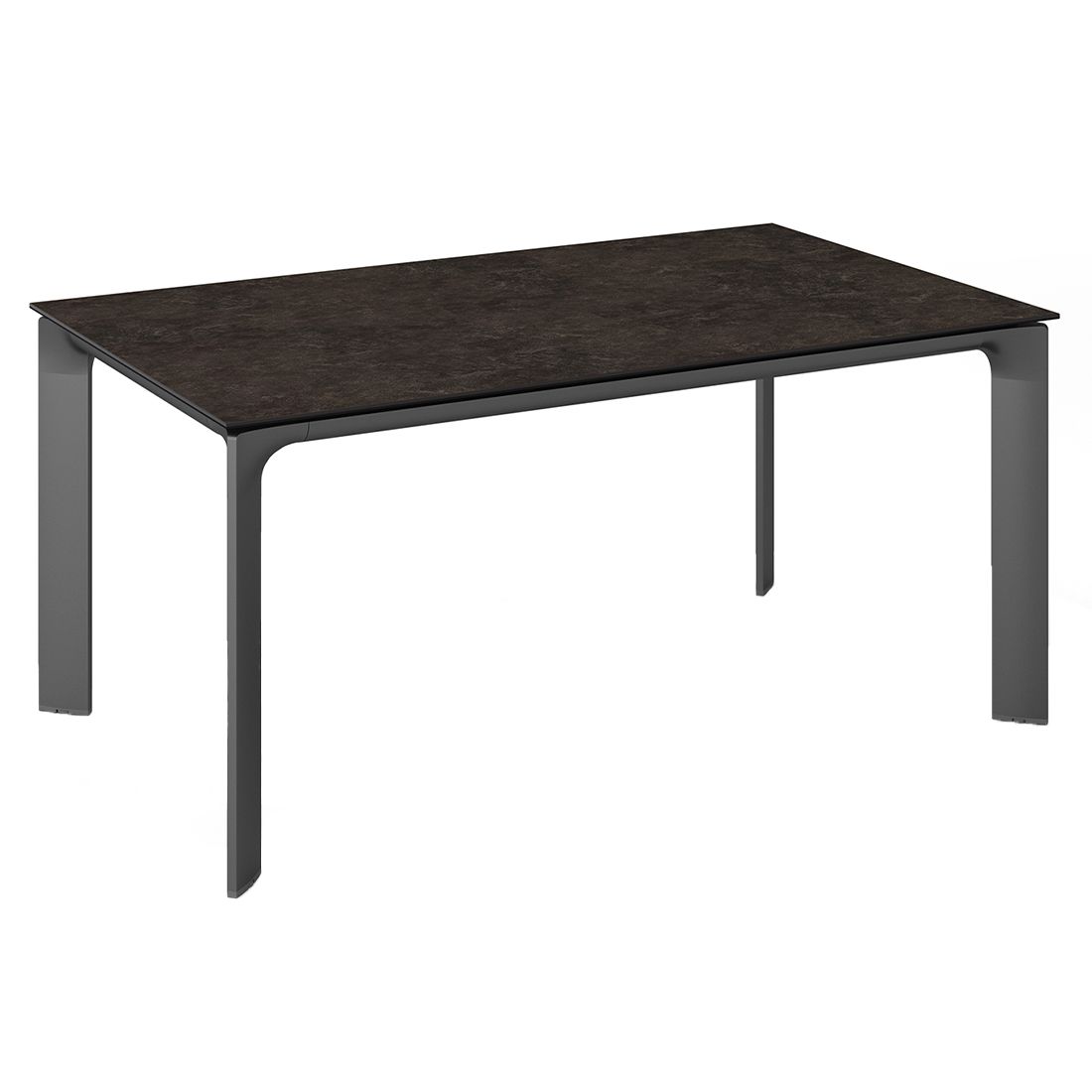 Kettler Diamond Gartentisch 180x95cm Alu/Keramik-Glas