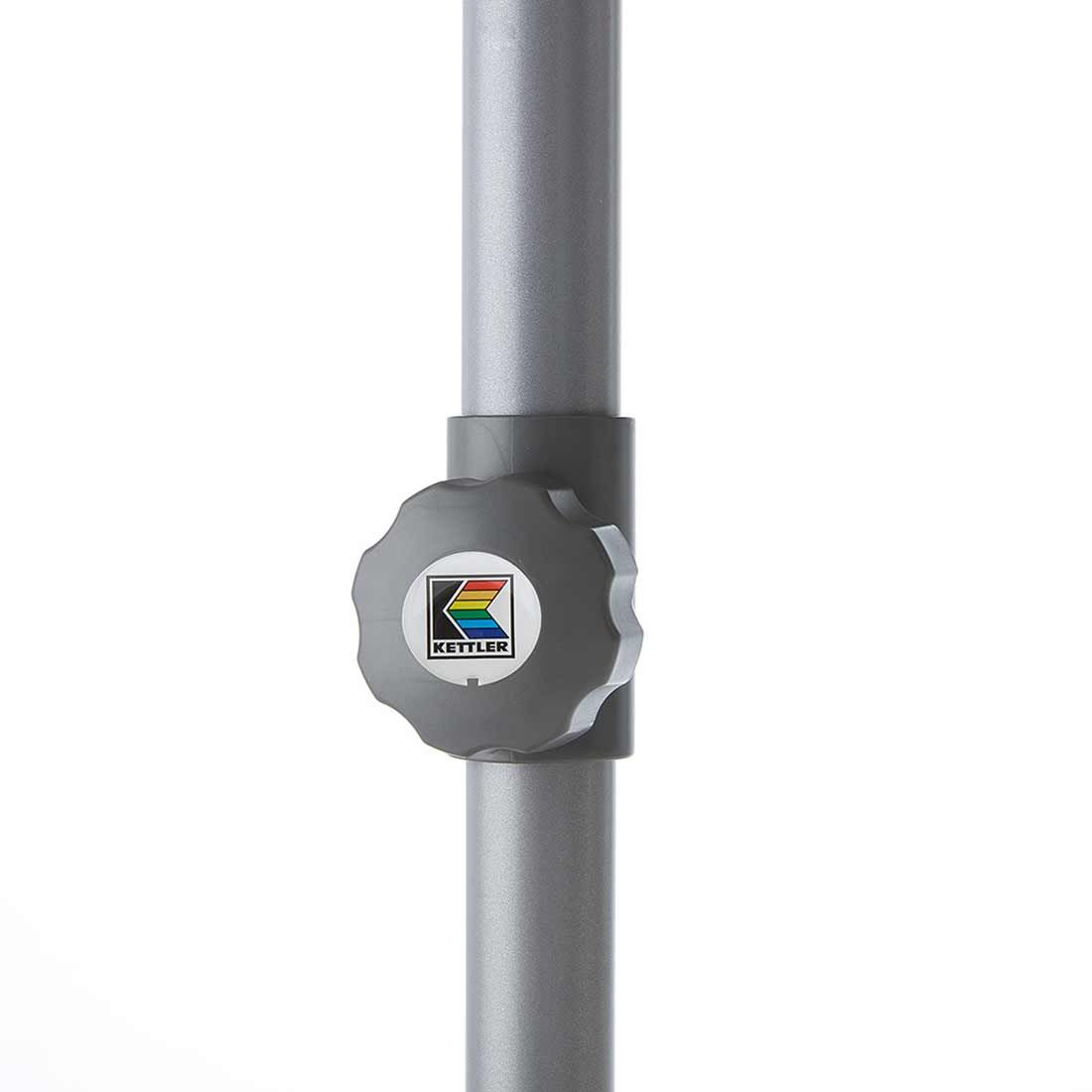 Kettler Easy Push Stockschirm Ø300cm Aluminium/Polyester