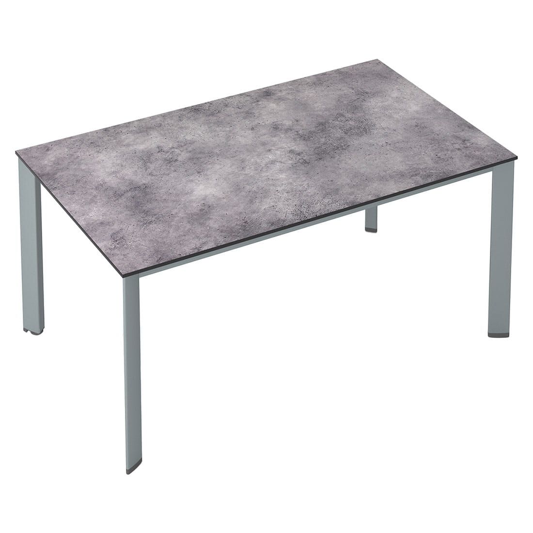 Kettler Edge Gartentisch 160x95cm Aluminium/HPL