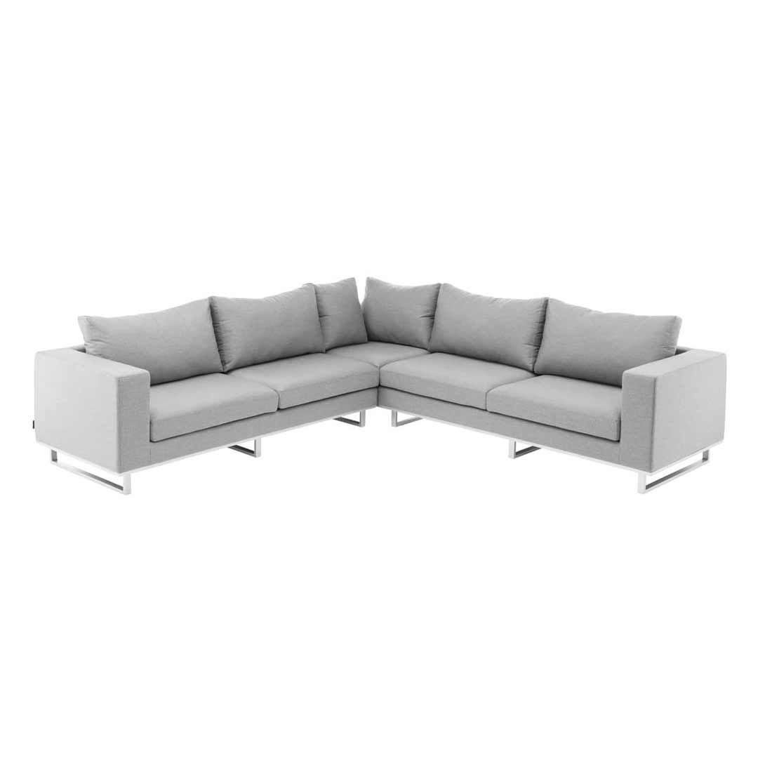 Kettler Ego Ecklounge 2-teilig Aluminium/Sunbrella