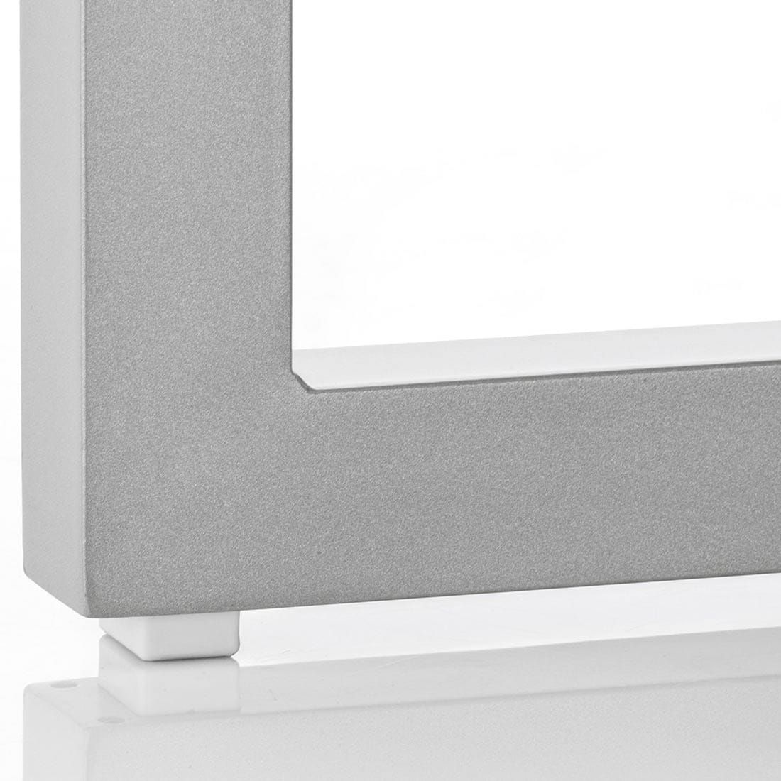 Kettler Ego Loungetisch Ø92 cm Aluminium/Glas