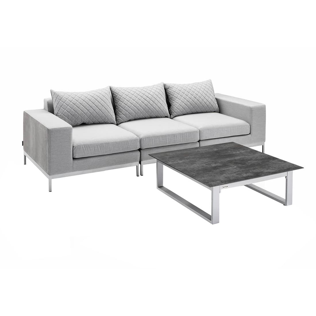 Kettler Ego Gartentisch-Gestell 95x95cm Aluminium