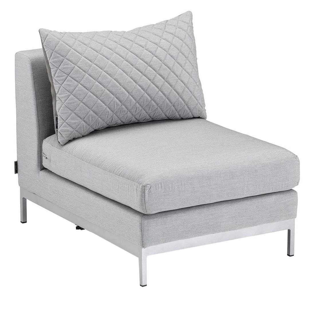 Kettler Ego Modular Ecklounge 5tlg Loungtisch Ø92cm Sunbrella
