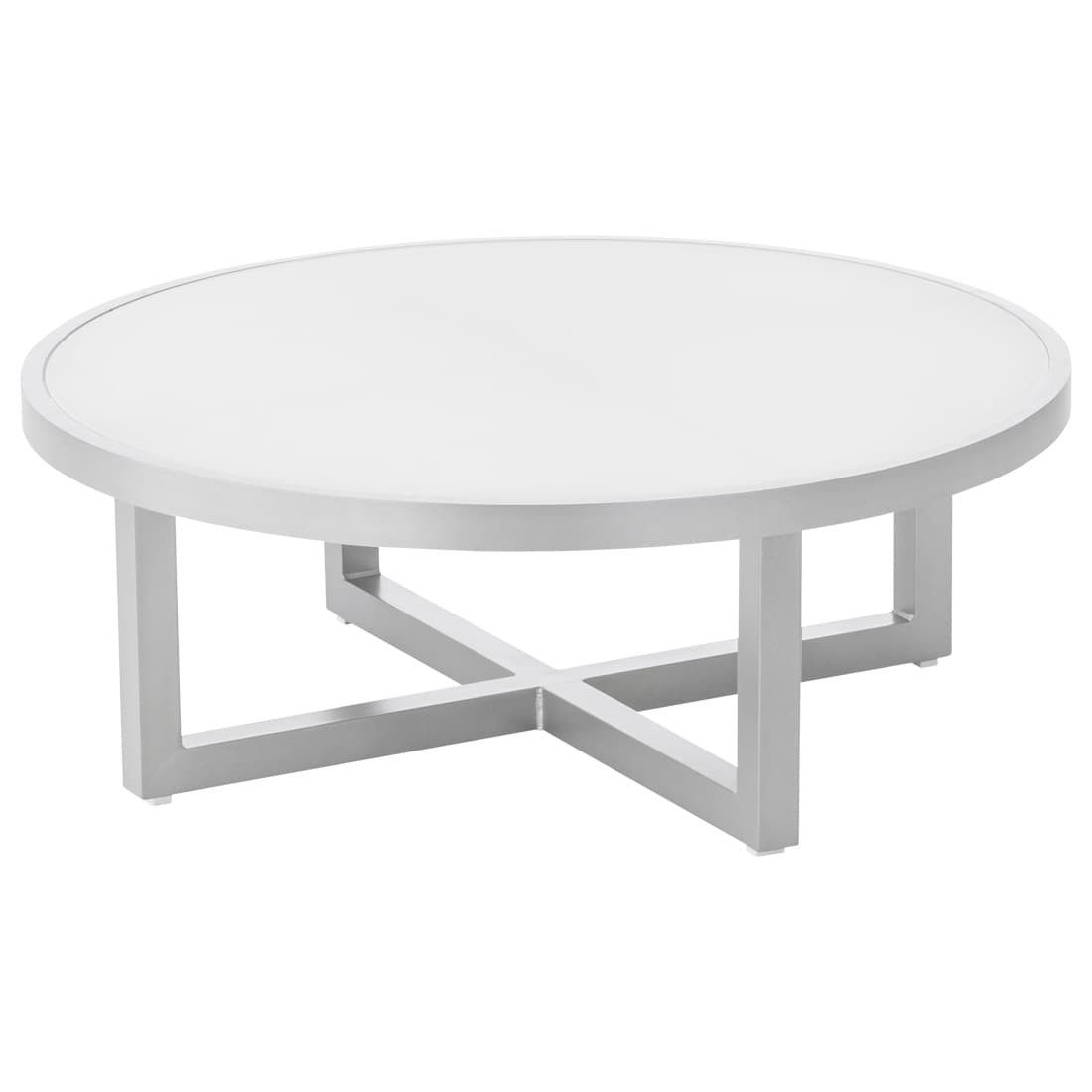 Kettler Ego Modular Ecklounge 5tlg Loungtisch Ø92cm Sunbrella