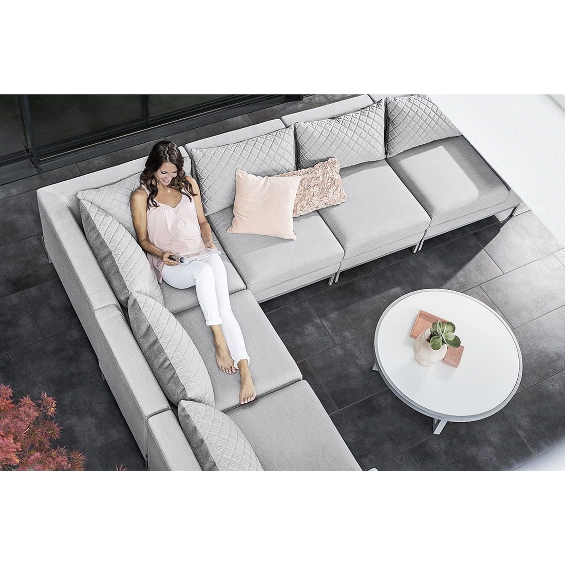 Kettler Ego Modular Ecklounge 7tlg. Sunbrella