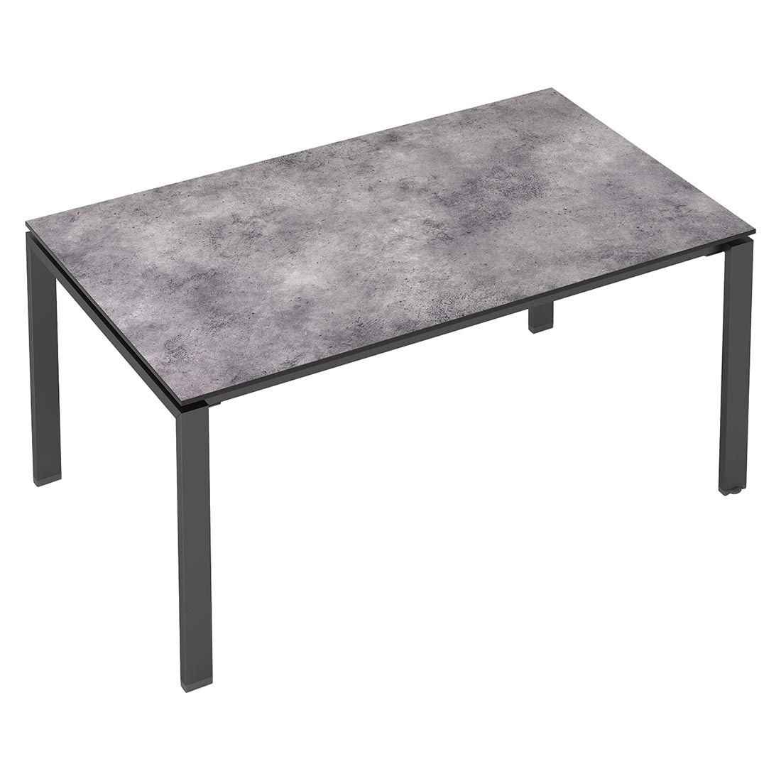 Kettler Float Gartentisch 160x95cm Aluminium/HPL