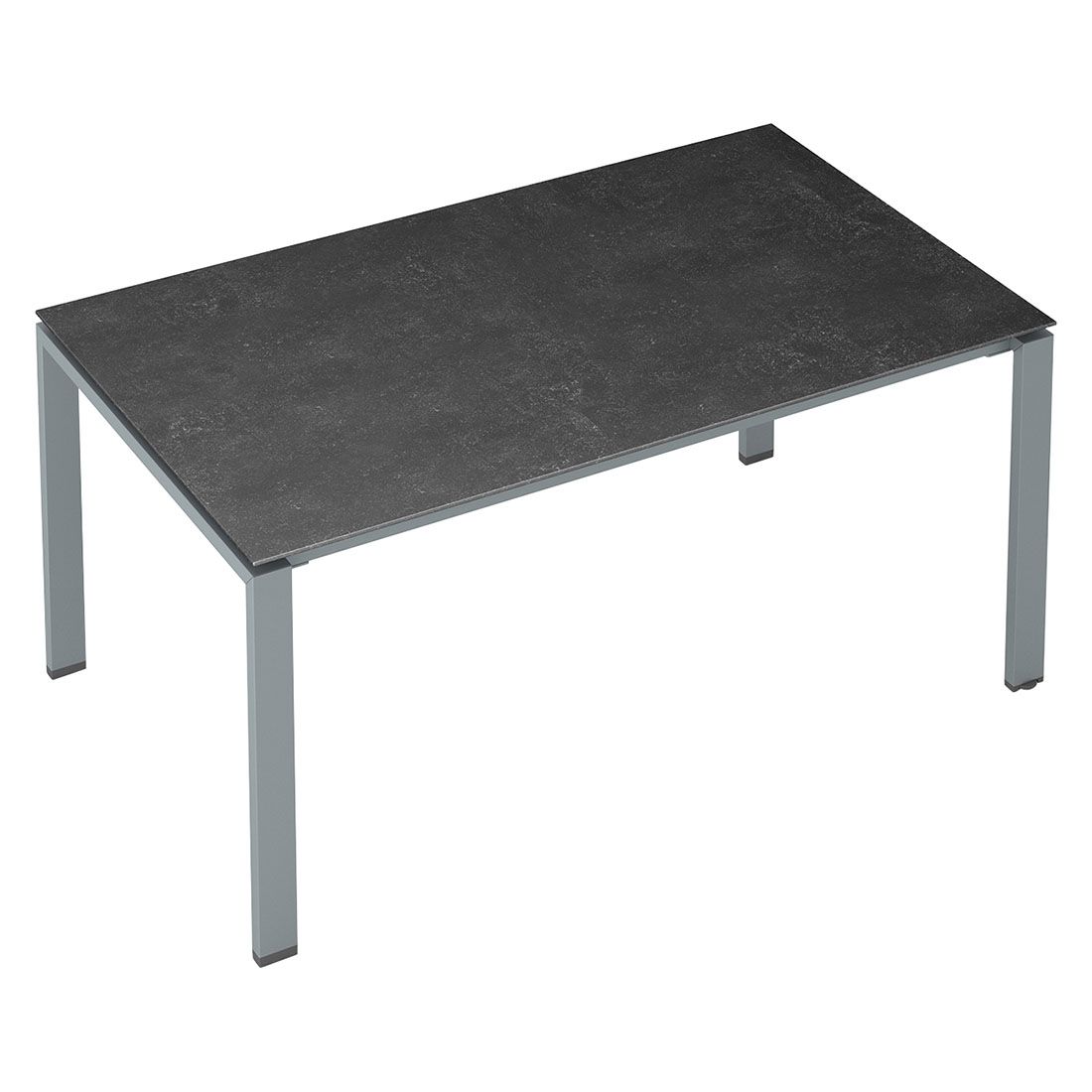 Kettler Float Gartentisch 160x95cm Aluminium/Keramikglas