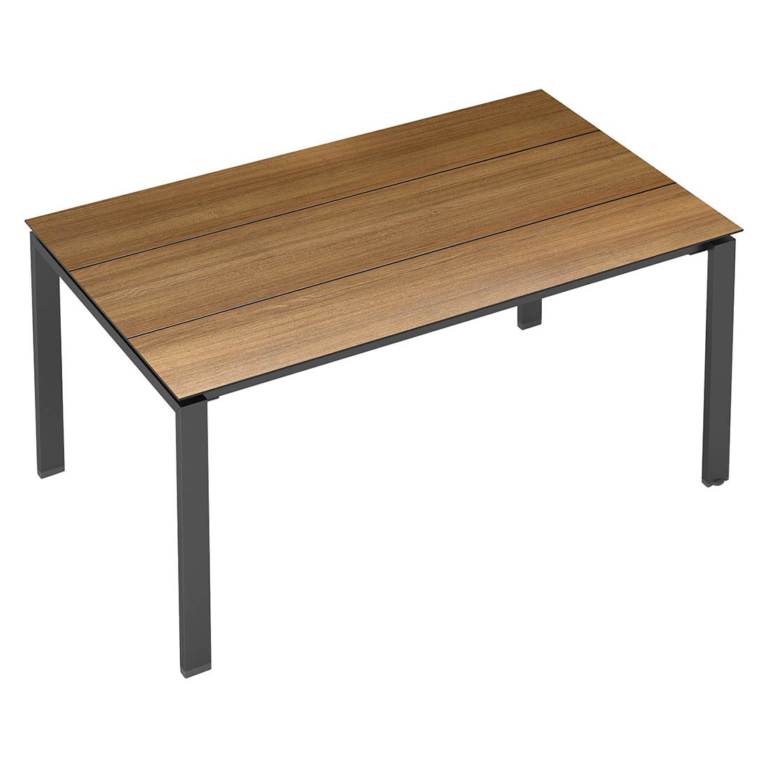 Kettler Float Gartentisch 220x95cm Aluminium/HPL