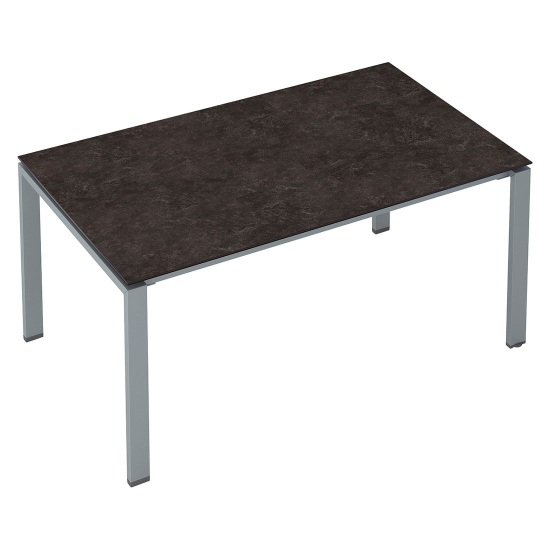 Kettler Float Gartentisch 220x95cm Aluminium/Glaskeramik