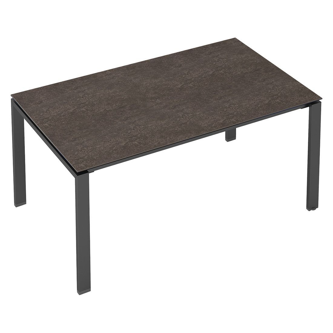 Kettler Float Gartentisch 220x95cm Aluminium/Glaskeramik
