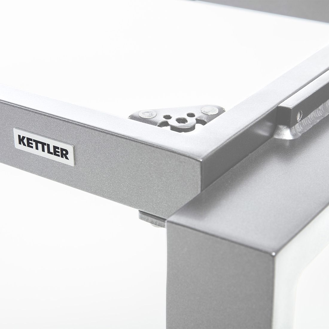Kettler Float Gartentisch-Gestell 140x70cm Aluminium