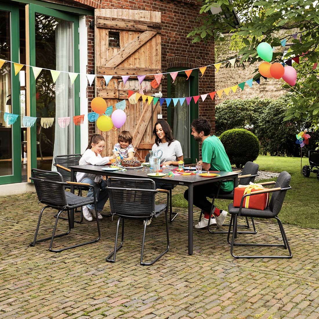 Kettler Gentle Gestell für Gartensessel Aluminium