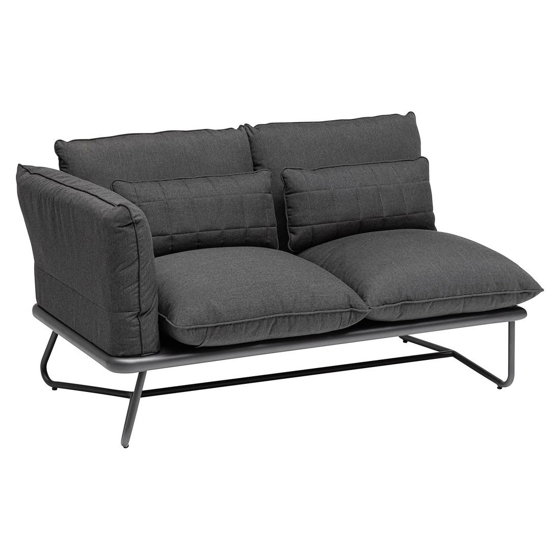 Kettler Gentle Loungebank Aluminium/Sunbrella