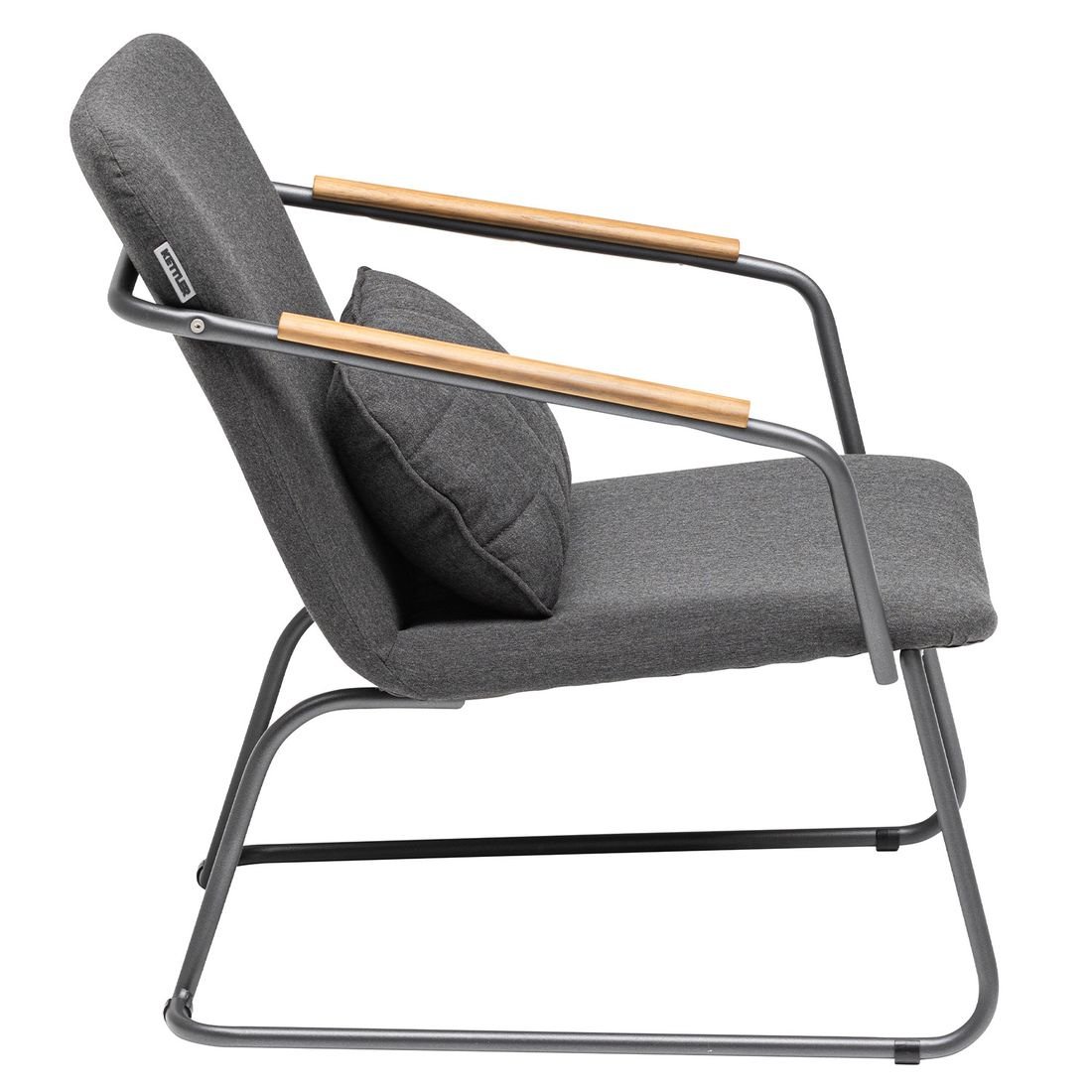 Kettler Gentle Loungesessel Aluminium/Sunbrella