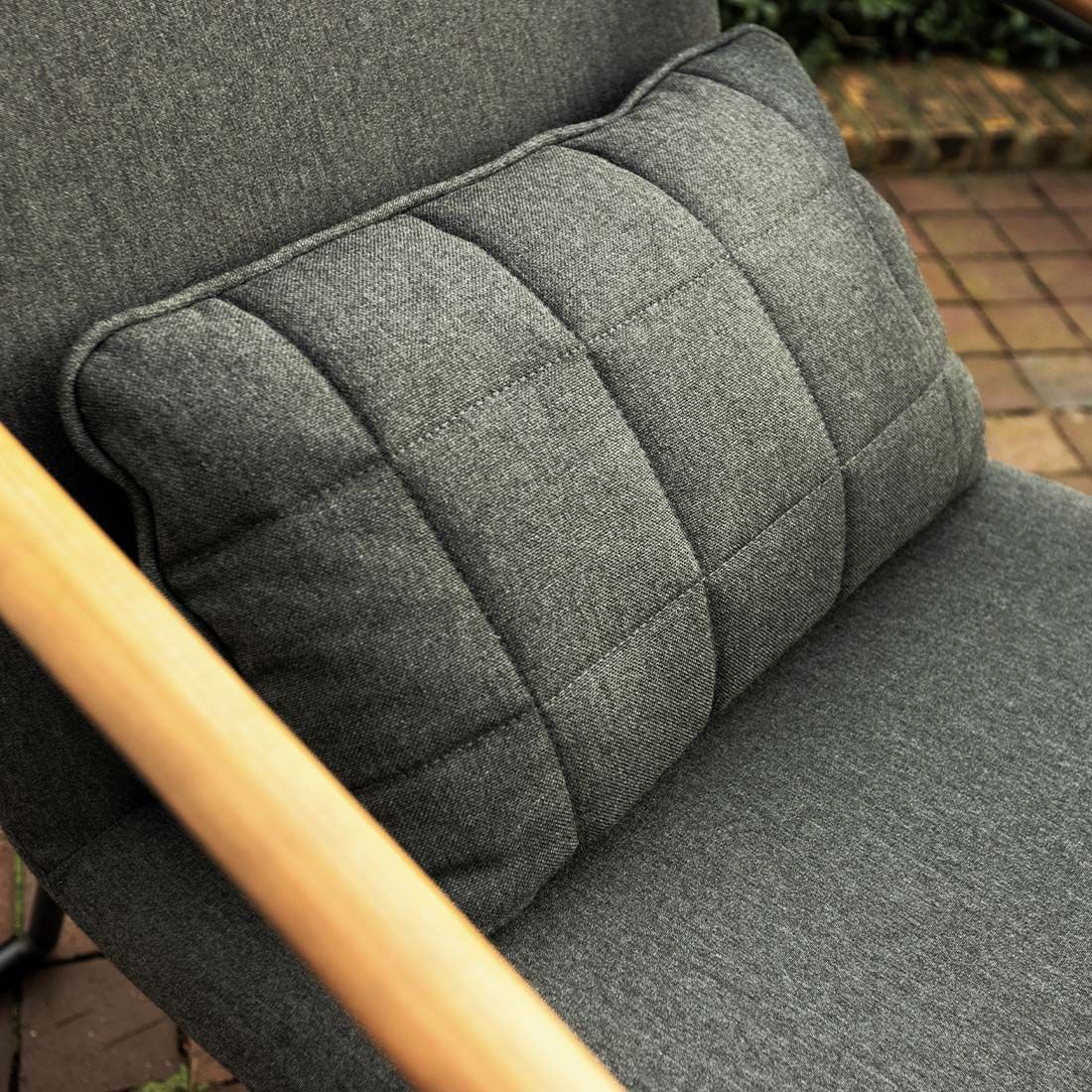 Kettler Gentle Loungesessel Aluminium/Sunbrella