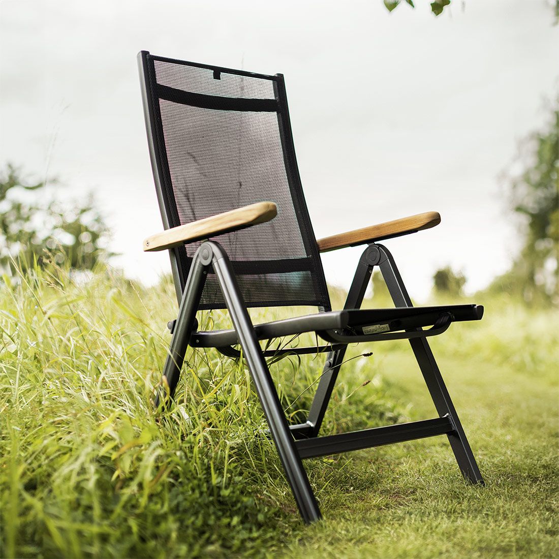 Kettler Granada Klappsessel verstellbar Aluminium/Outdoorgewebe