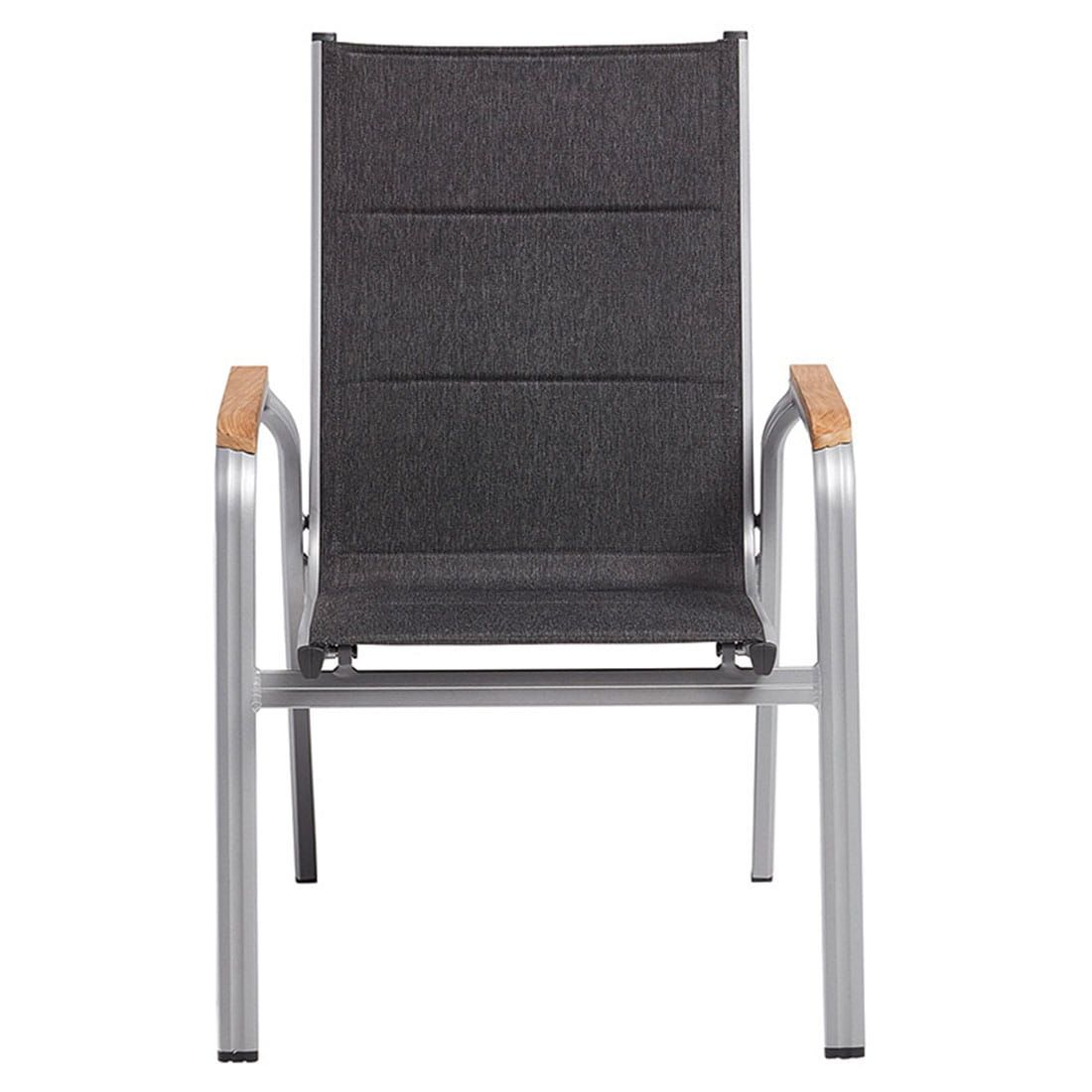 Kettler Granada T pad Stapelsessel Aluminium/Outdoorgewebe