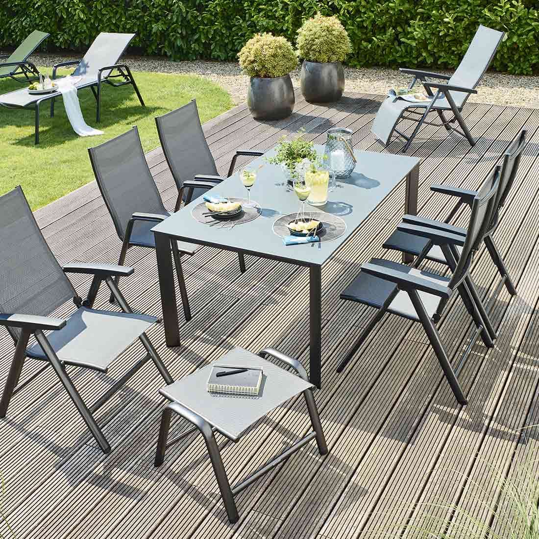 Kettler Cirrus Stapelsessel Aluminium/Textilene