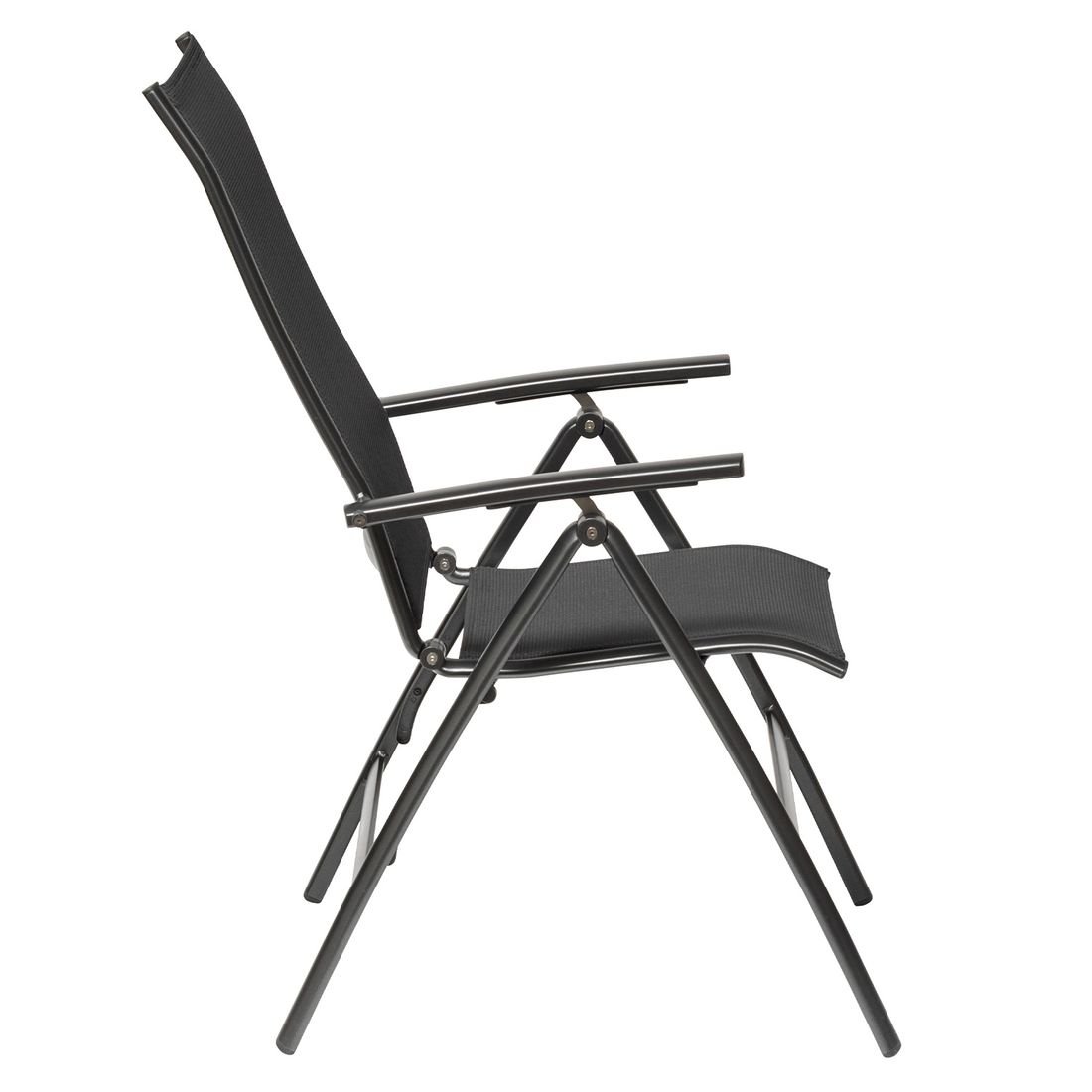 Kettler Legato Curve Silver-Line Klappsessel verstellbar Aluminium/Outdoorgewebe