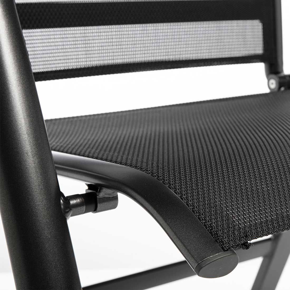 Kettler Legato Curve Klappsessel Aluminium/Textilene