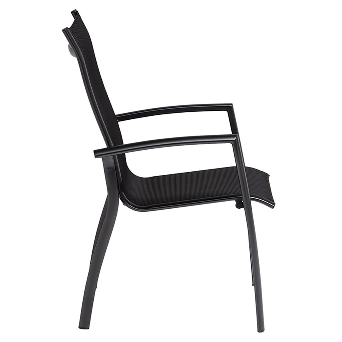 Kettler Legato Curve Stapelsessel Aluminium/Textilene