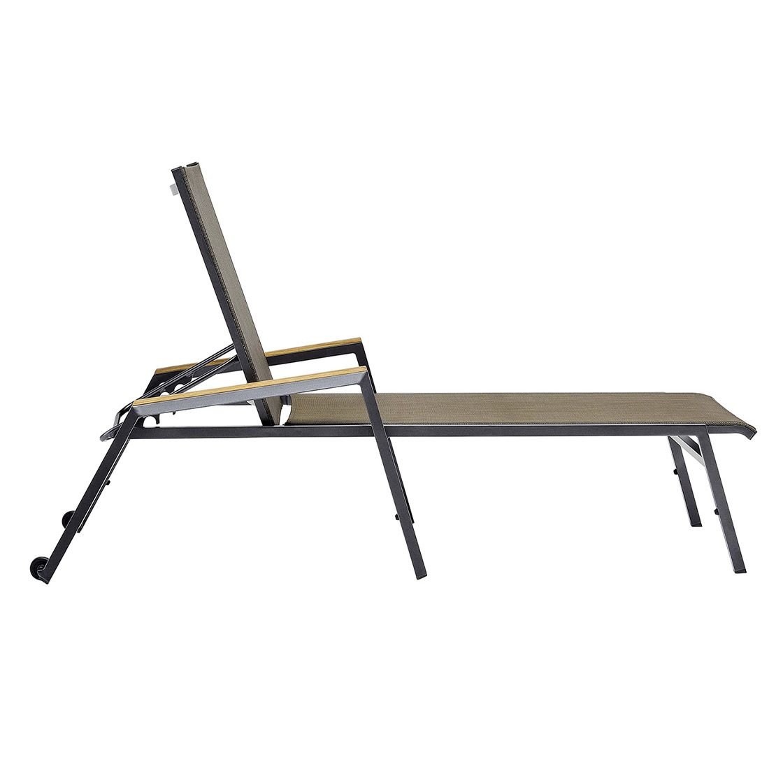 Kettler Ocean Skid Gartenliege Aluminium/Outdoorgewebe