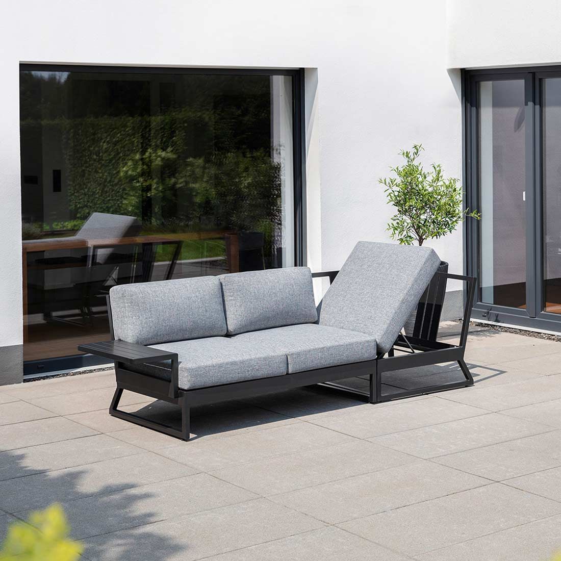 Kettler Ocean Skid Platform Ecklounge 6-tlg. Aluminium/Olefin