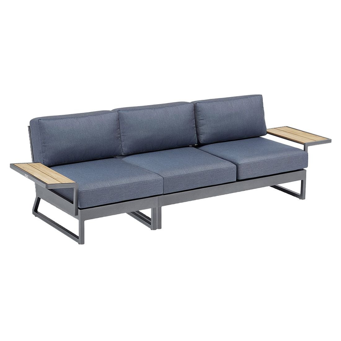 Kettler Ocean Skid Platform Gartensofa Aluminium/Agora