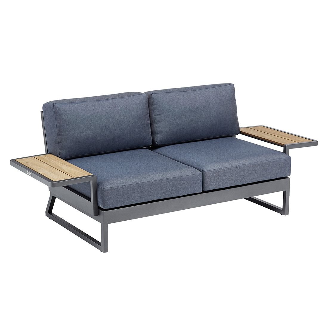 Kettler Ocean Skid Platform Gartensofa Aluminium/Agora