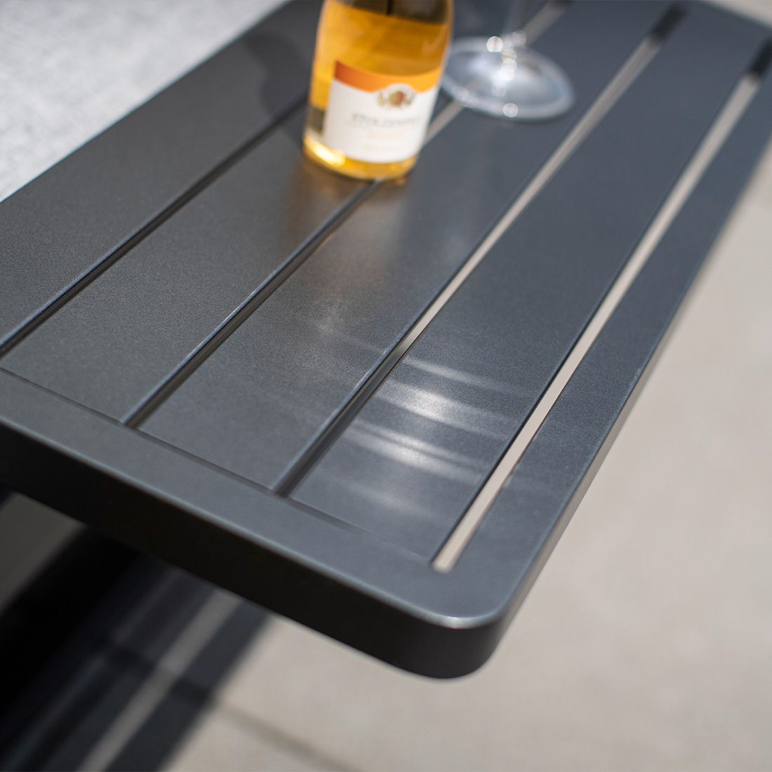 Kettler Ocean Skid Platform Loungeset Aluminium/Olefin