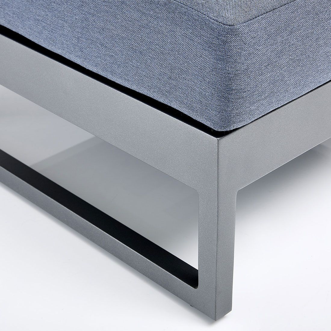 Kettler Ocean Skid Platform Mittelmodul Aluminium/Agora