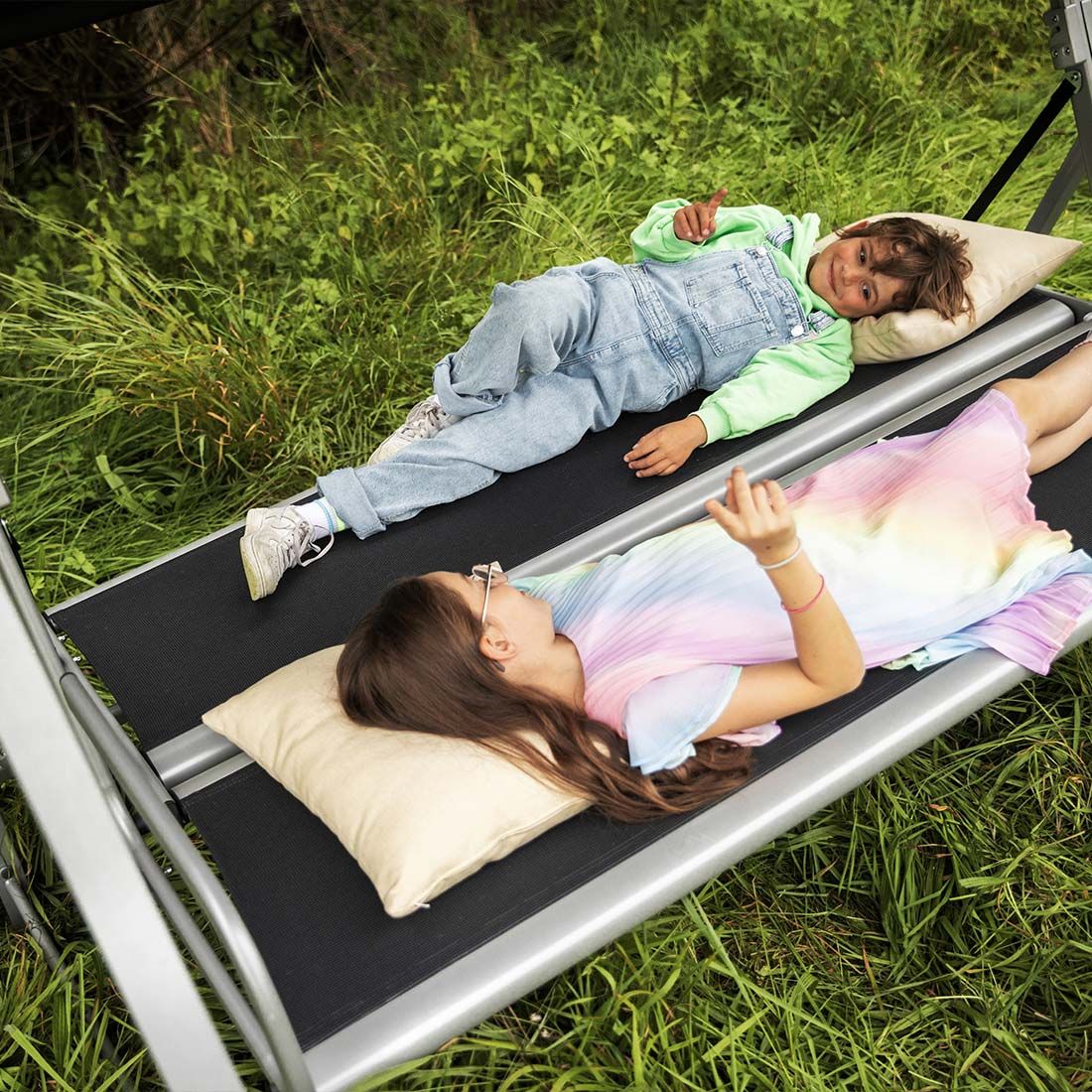 Kettler Paradiso Hollywoodschaukel Aluminium/Outdoorgewebe