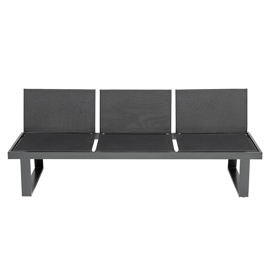 Kettler Rasmus Modular Gartenbank Aluminium/Textilene