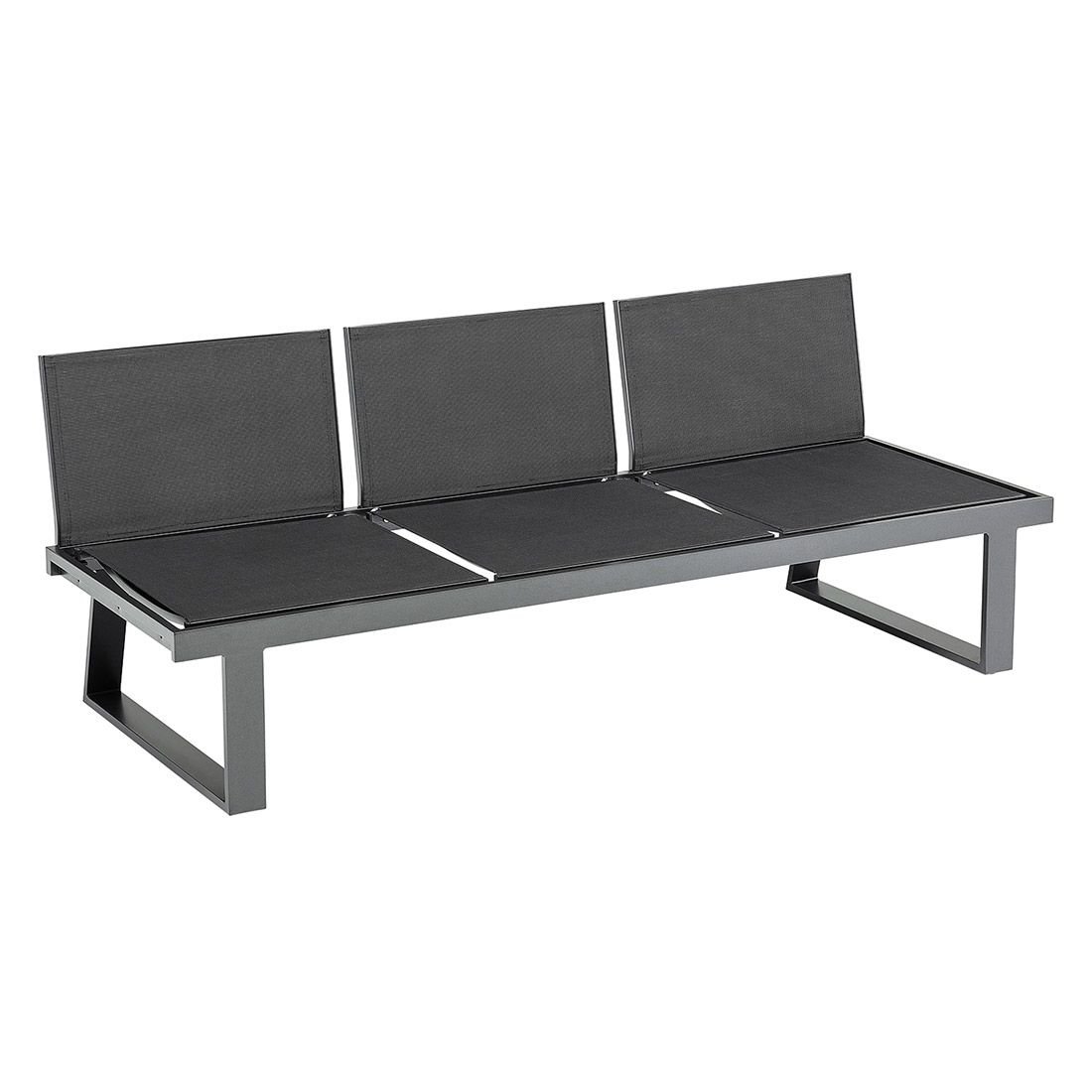 Kettler Rasmus Modular Gartenbank Aluminium/Textilene