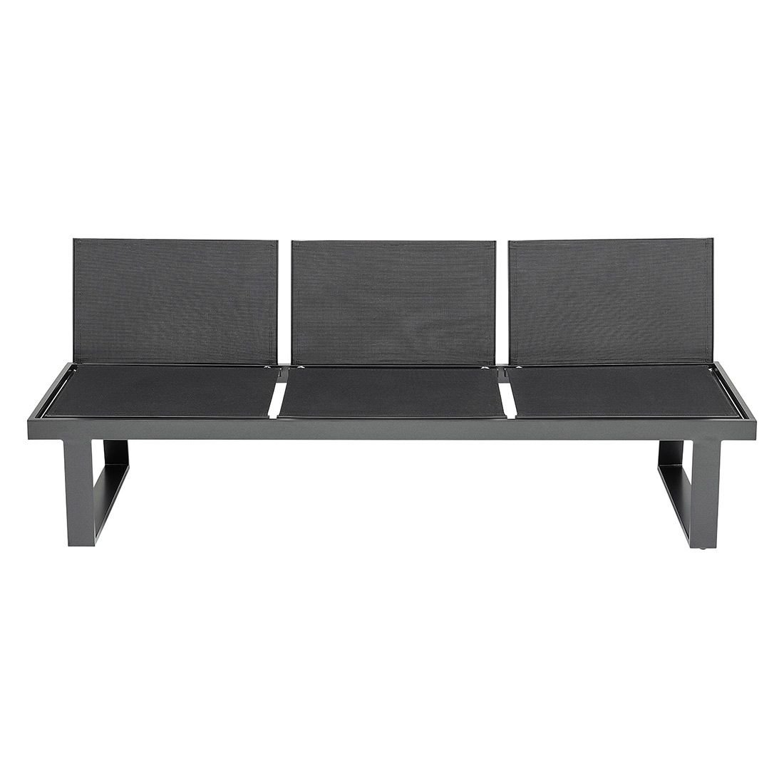 Kettler Rasmus Modular Gartenbank Aluminium/Textilene
