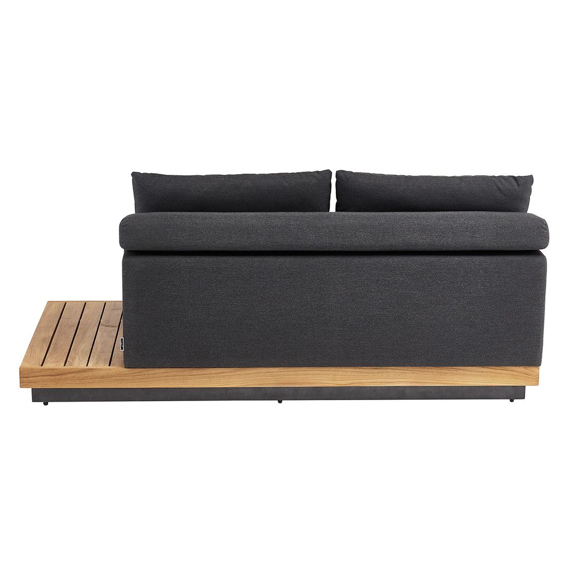 Kettler Royal Platform Loungebank Aluminium/Teak/Sunbrella